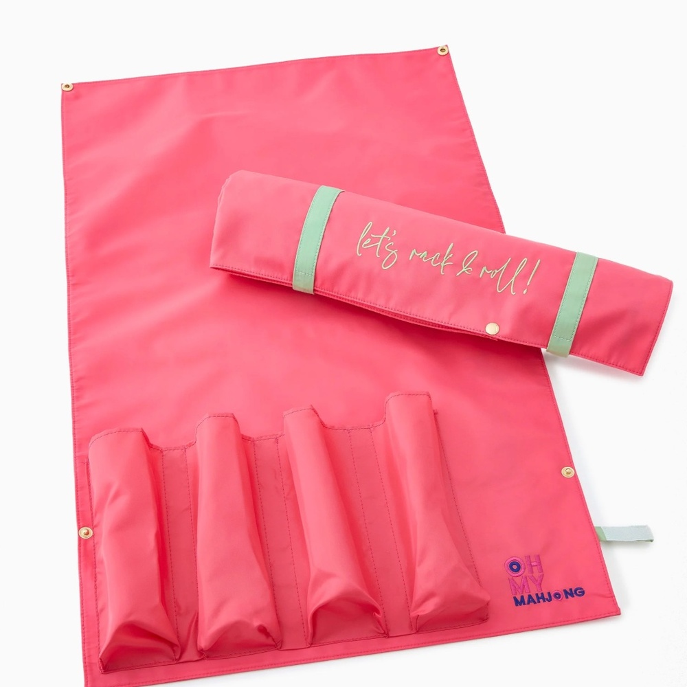 OMM Strawberry Pink Let's Rack & Roll Bag